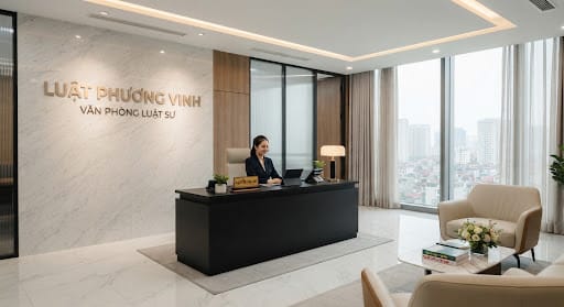 Nhân viên làm việc chính thức tại văn phòng Luật Phương Vinh